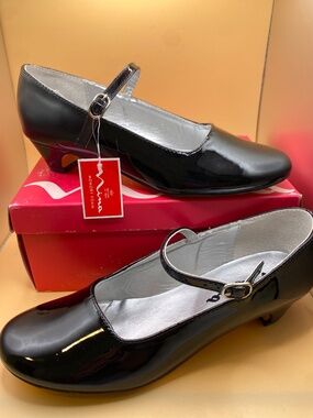 Nina Shoes Seeley Black Patent - New in Box